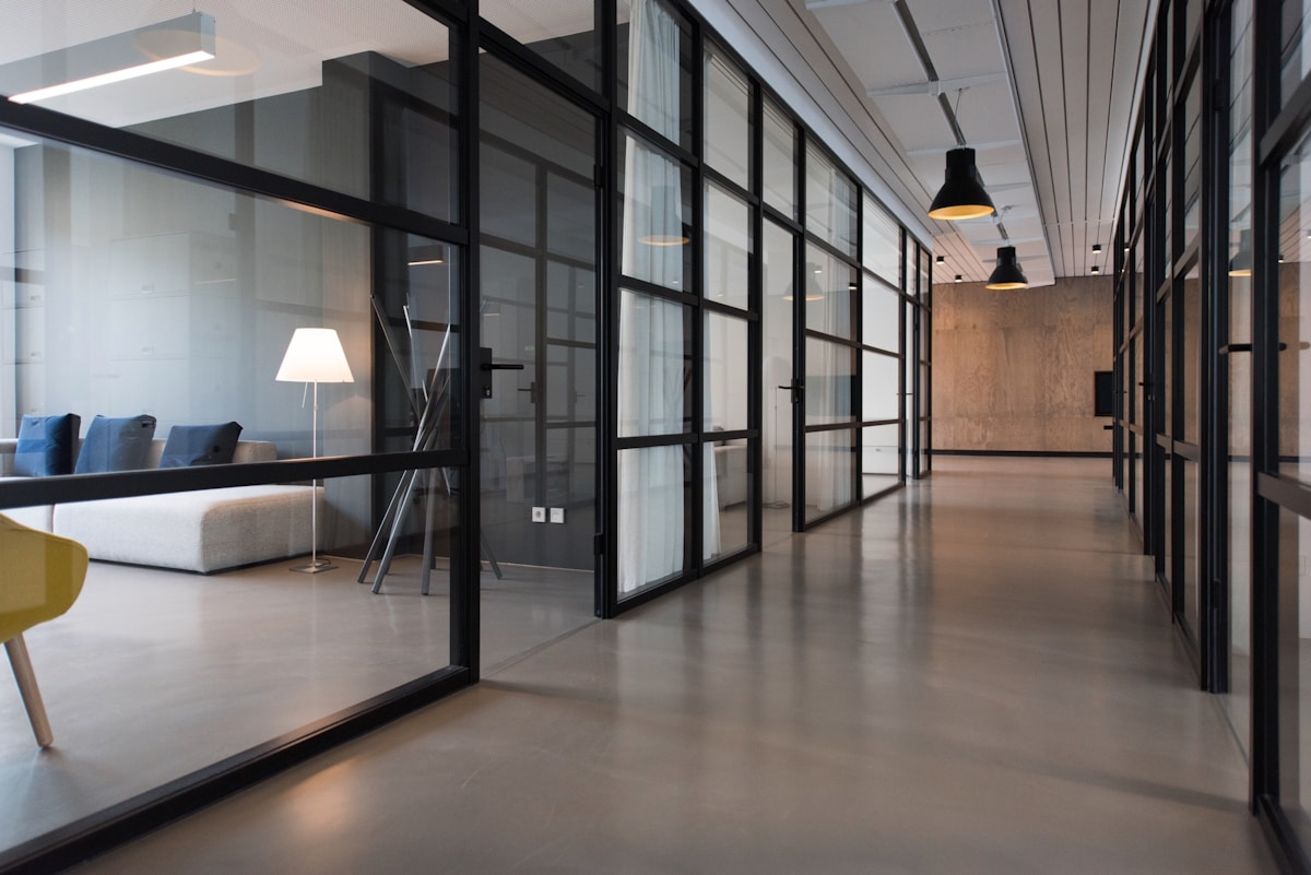 AIReachForge studio in the one-north district at evening